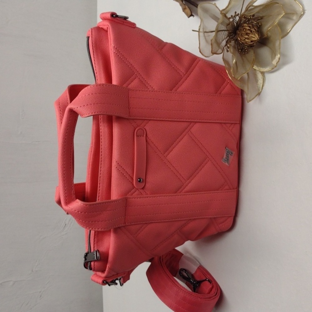 NEW Lug Dory Matte Luxe Crossbody women Watermelon color